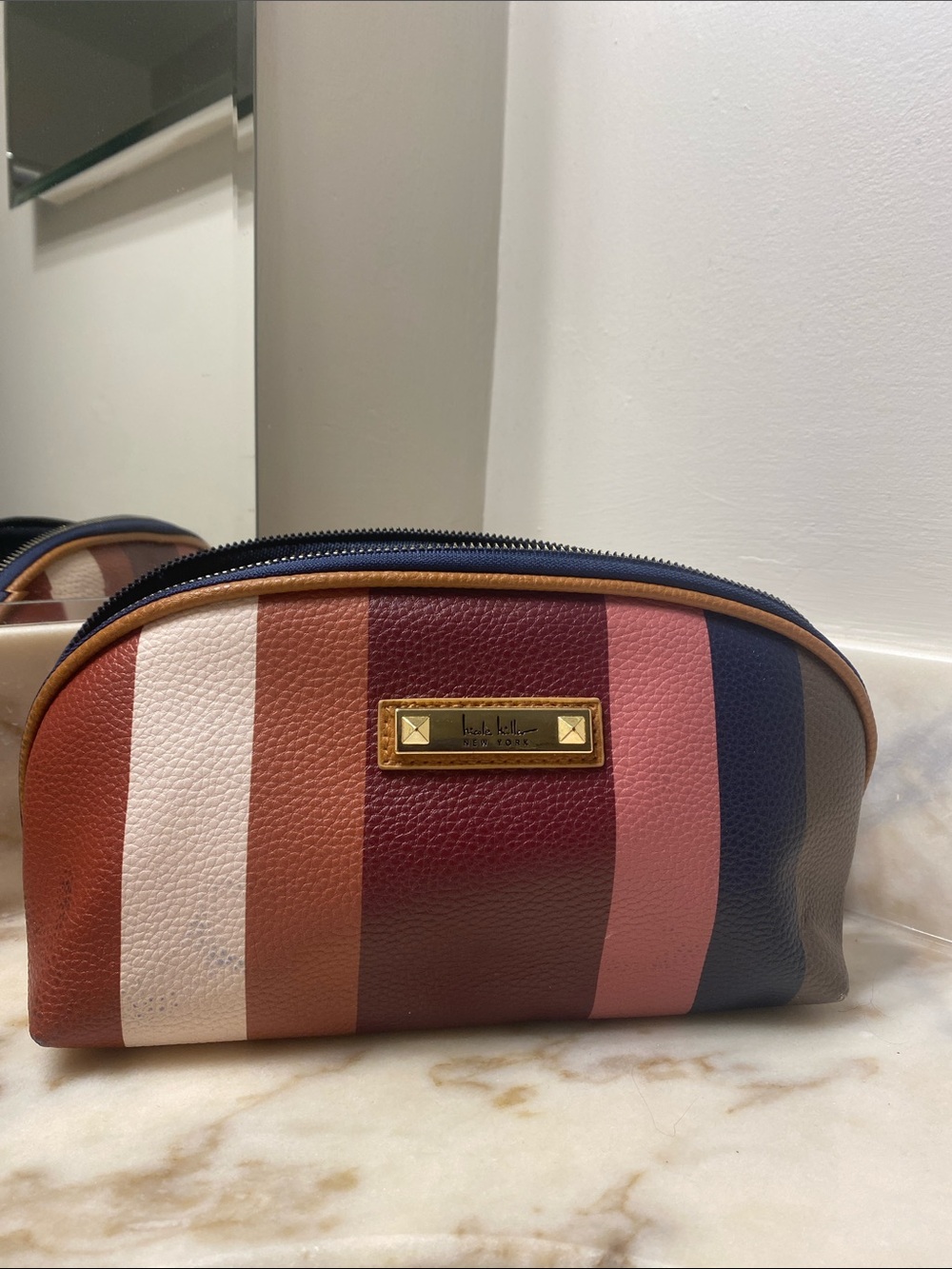 Nicole Miller New York Cosmetic/Makeup Bag